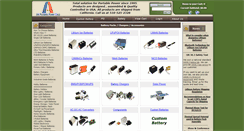 Desktop Screenshot of batteryspace.com